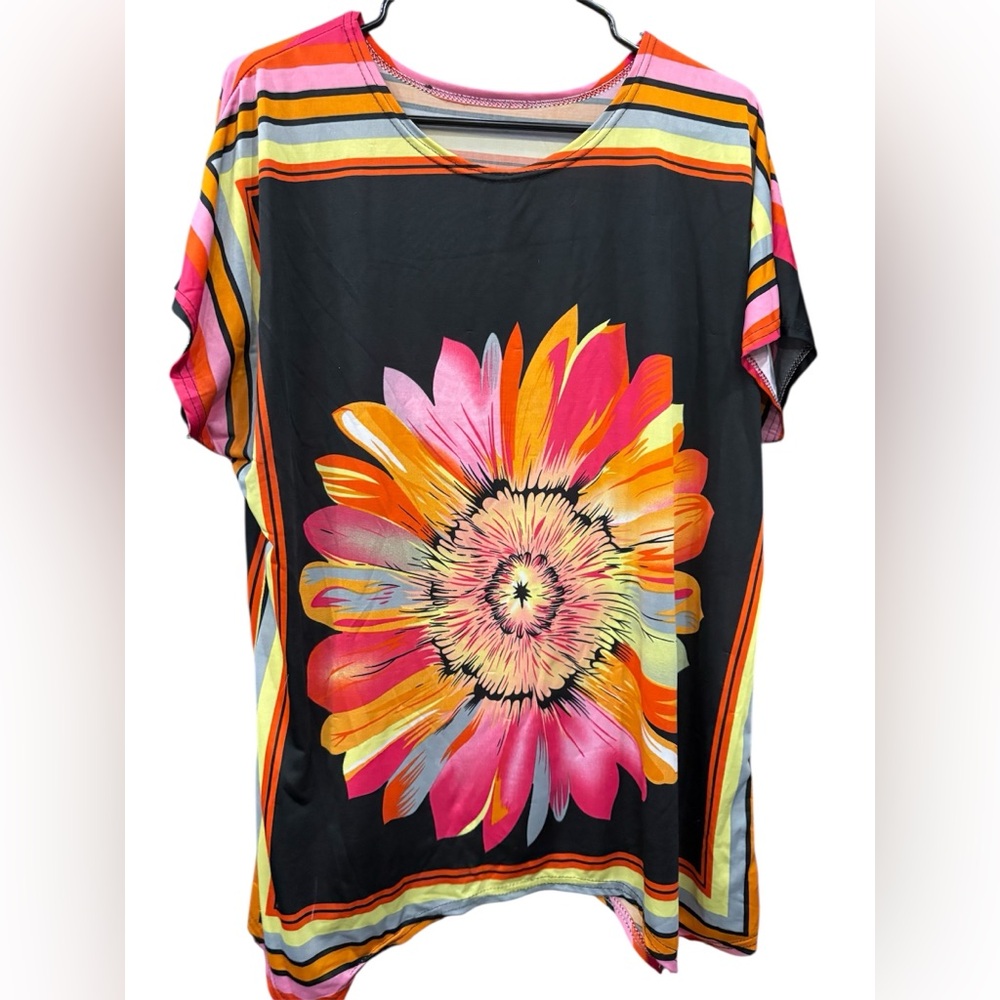 Floral Burst Women's Top